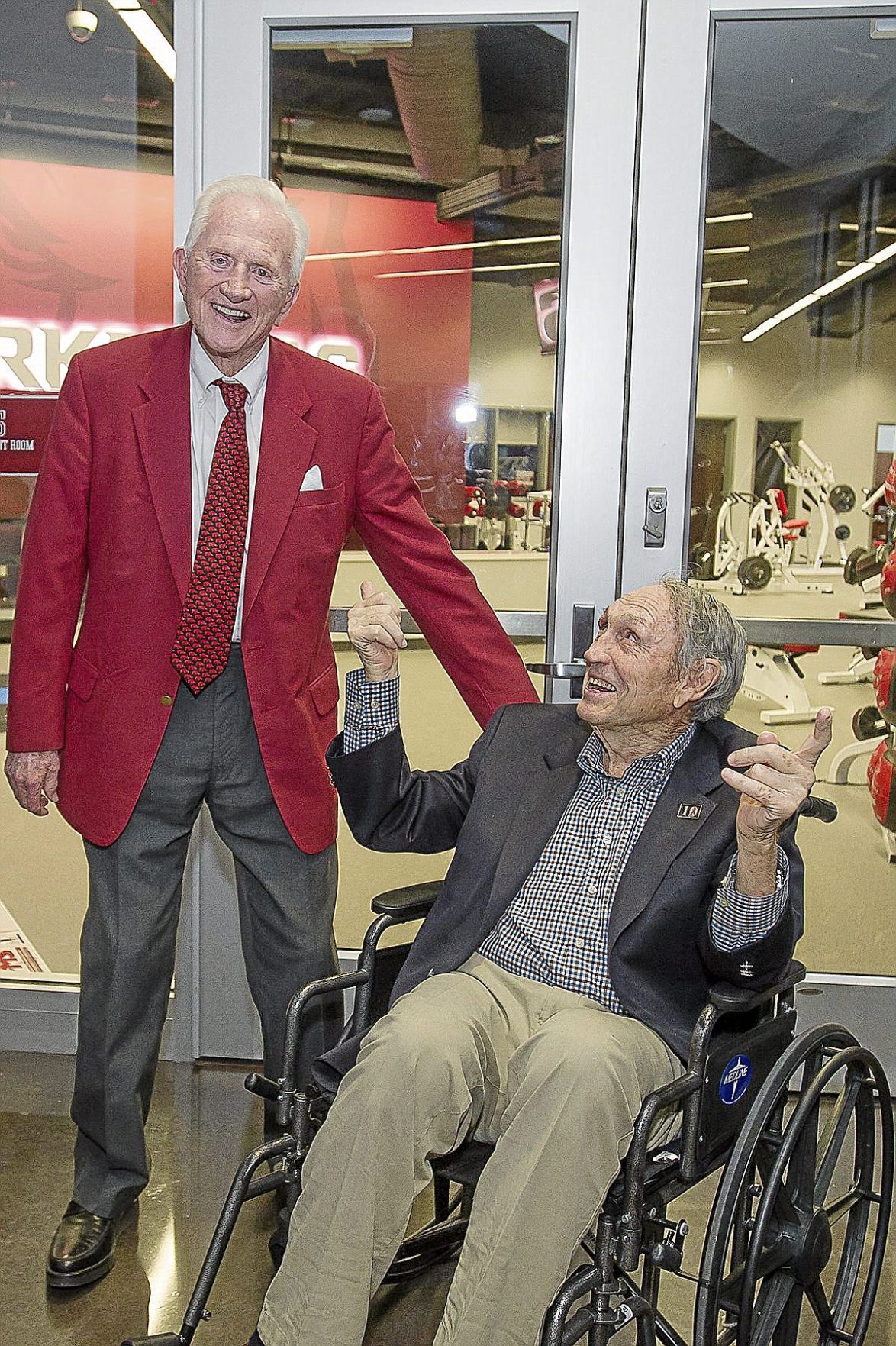 Eddie Sutton -- Ark. ceremony -- 2016